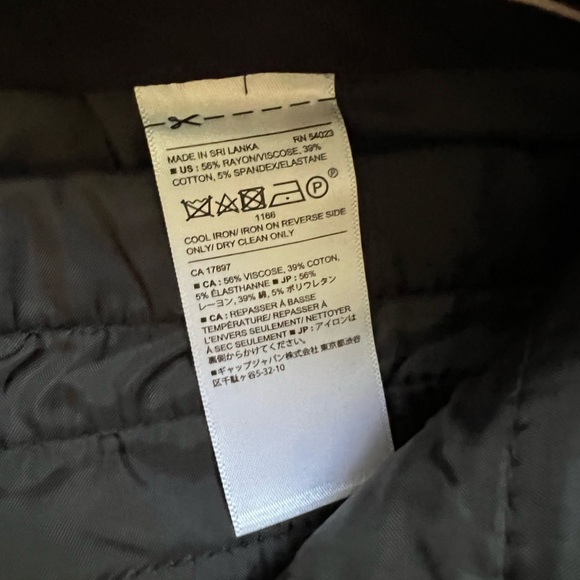 Banana Republic Women’s Black Sloan Curvy Pants - Picture 4 of 4